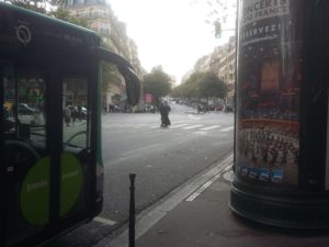 Paris, streers, Red libraries