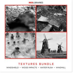 Textures bundle, Red libraries