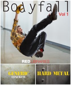 bodyfall, dirt, red libraries