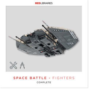 Space battle fighters